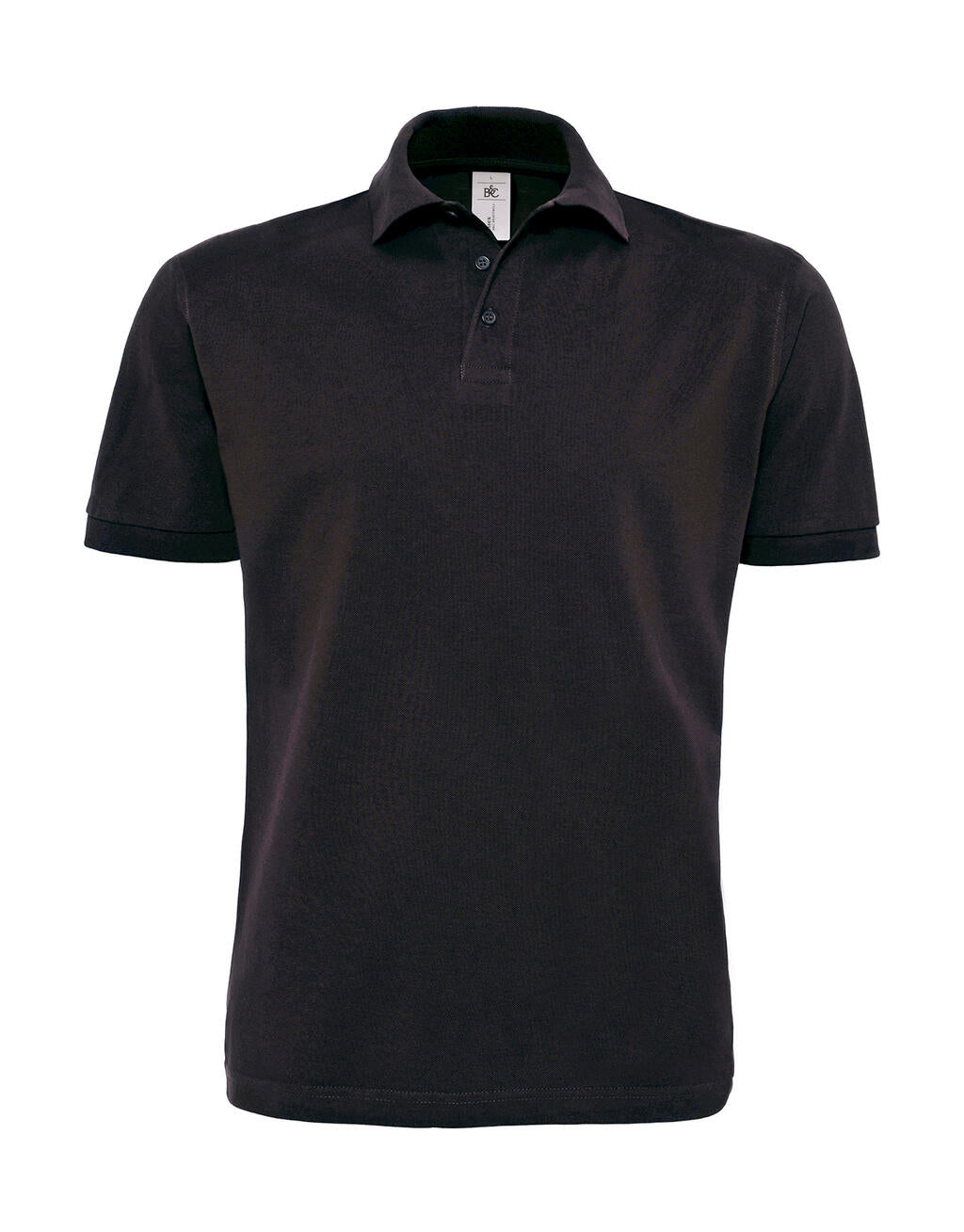  Heavymill Piqué Polo in Farbe Black