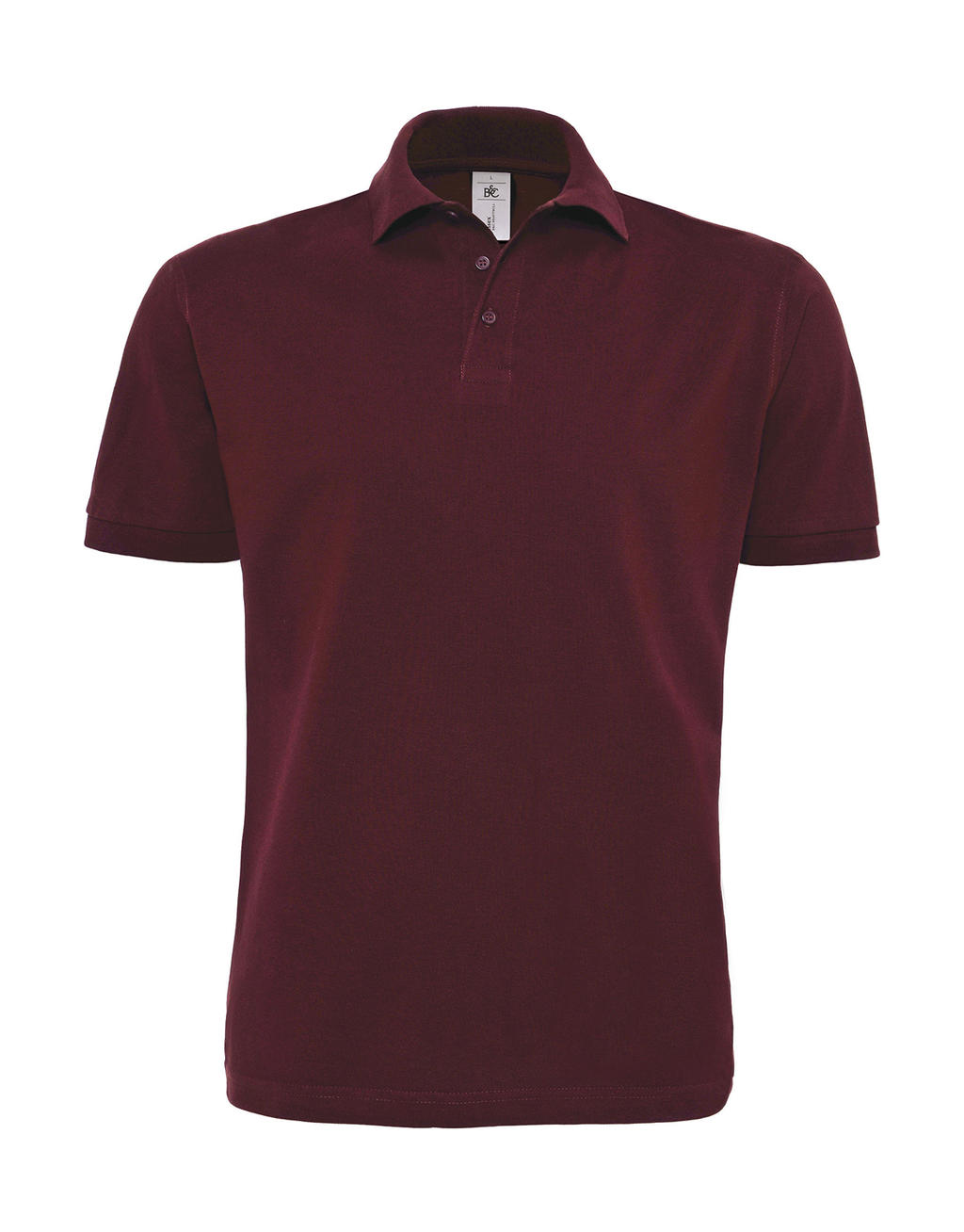  Heavymill Piqué Polo in Farbe Burgundy