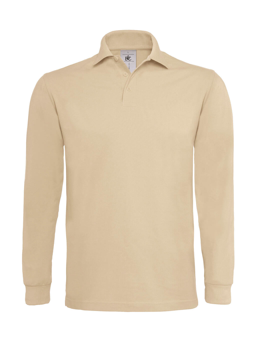  Heavymill LSL Polo in Farbe Sand