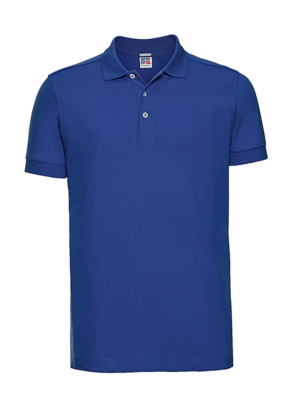  Men's Fitted Stretch Polo in Farbe Bright Royal