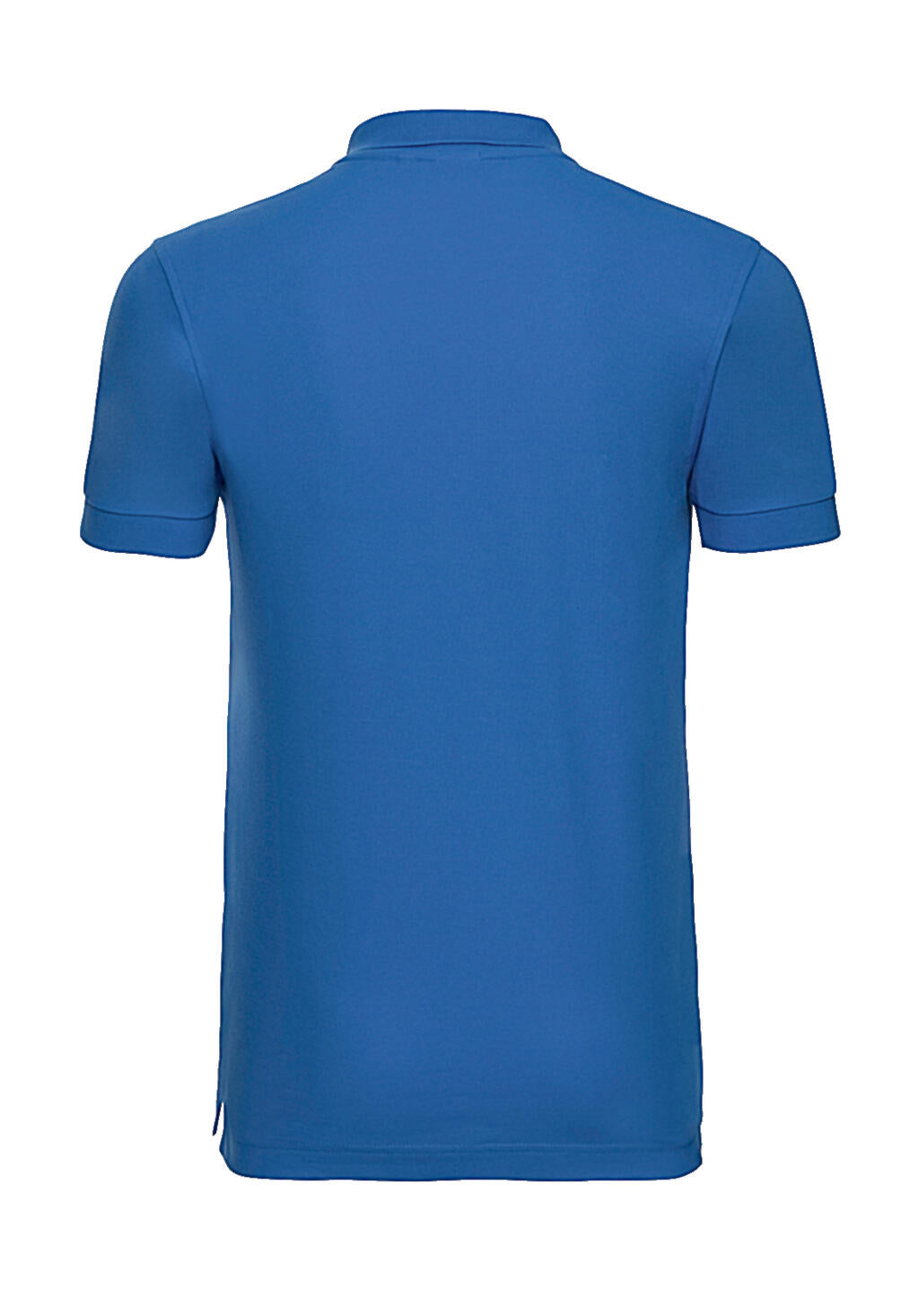  Men's Fitted Stretch Polo in Farbe White