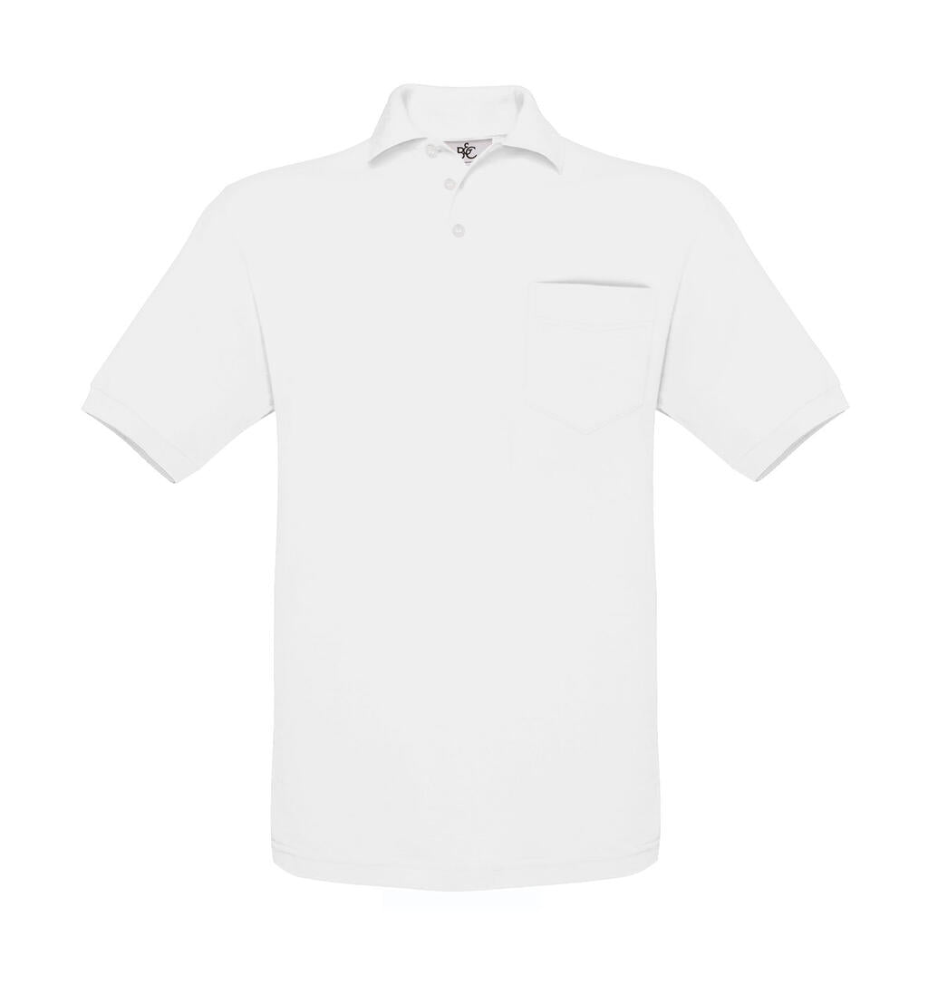  Safran Pocket Polo  in Farbe White
