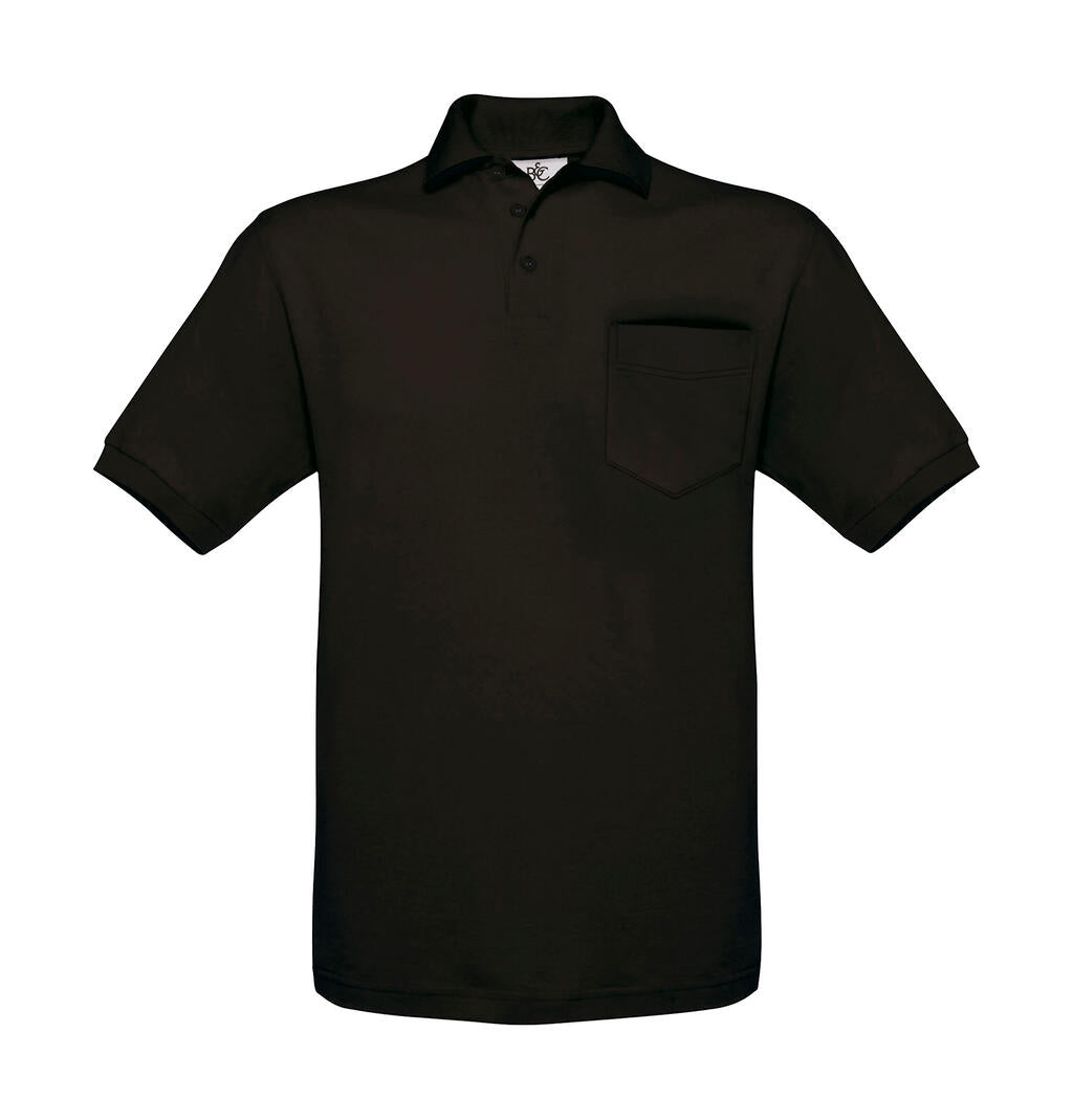  Safran Pocket Polo  in Farbe Black
