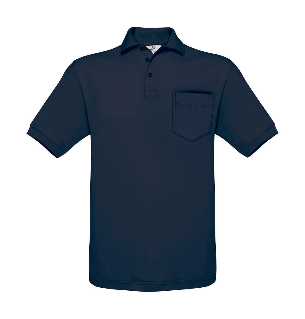  Safran Pocket Polo  in Farbe Navy