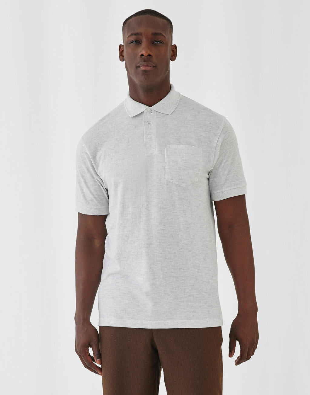  Safran Pocket Polo  in Farbe White