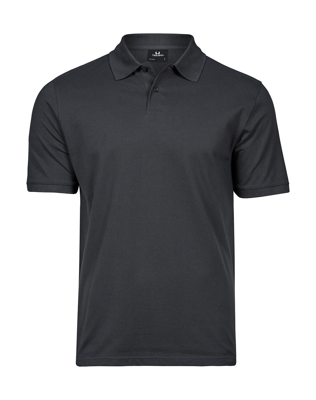  Heavy Polo Piqué in Farbe Dark Grey
