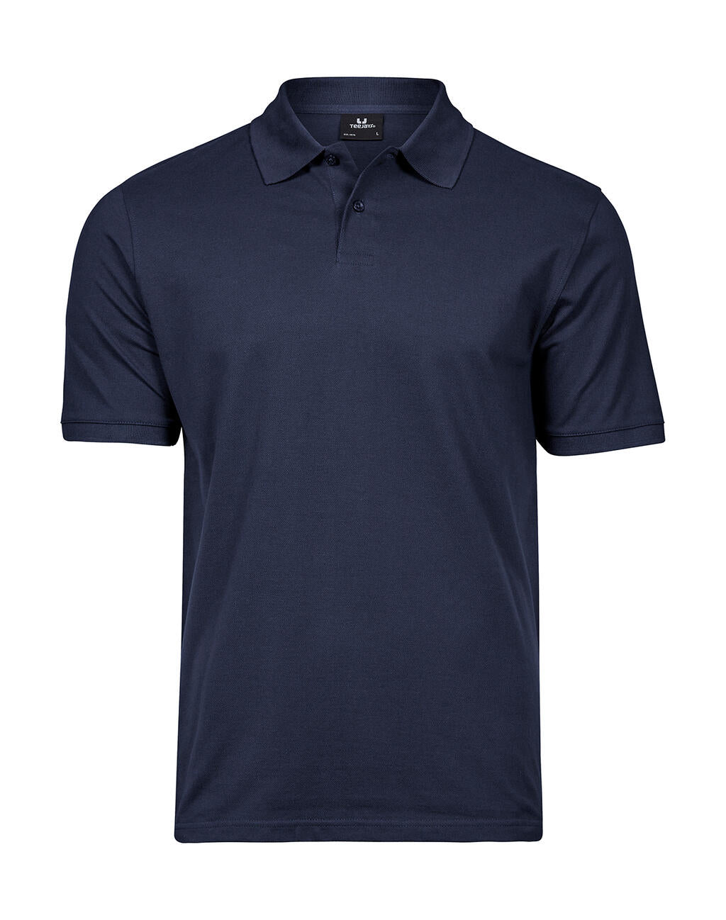  Heavy Polo Piqué in Farbe Navy