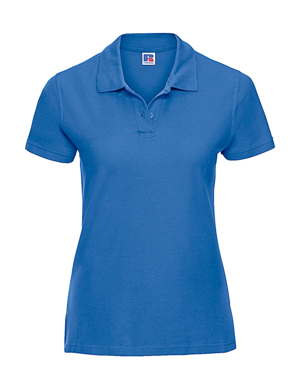  Ladies' Ultimate Cotton Polo in Farbe Azure