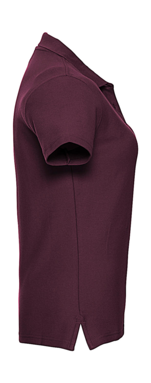  Ladies' Ultimate Cotton Polo in Farbe White