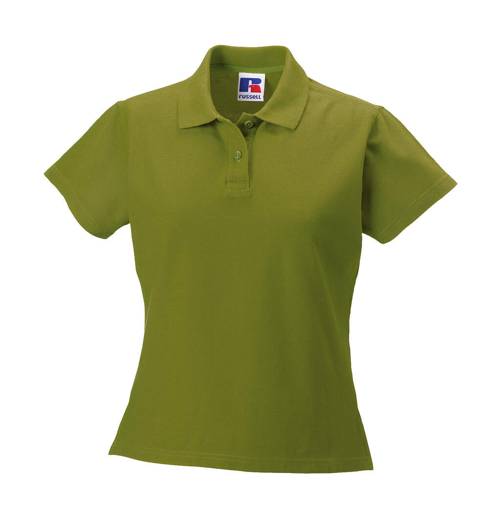  Ladies' Ultimate Cotton Polo in Farbe Cactus