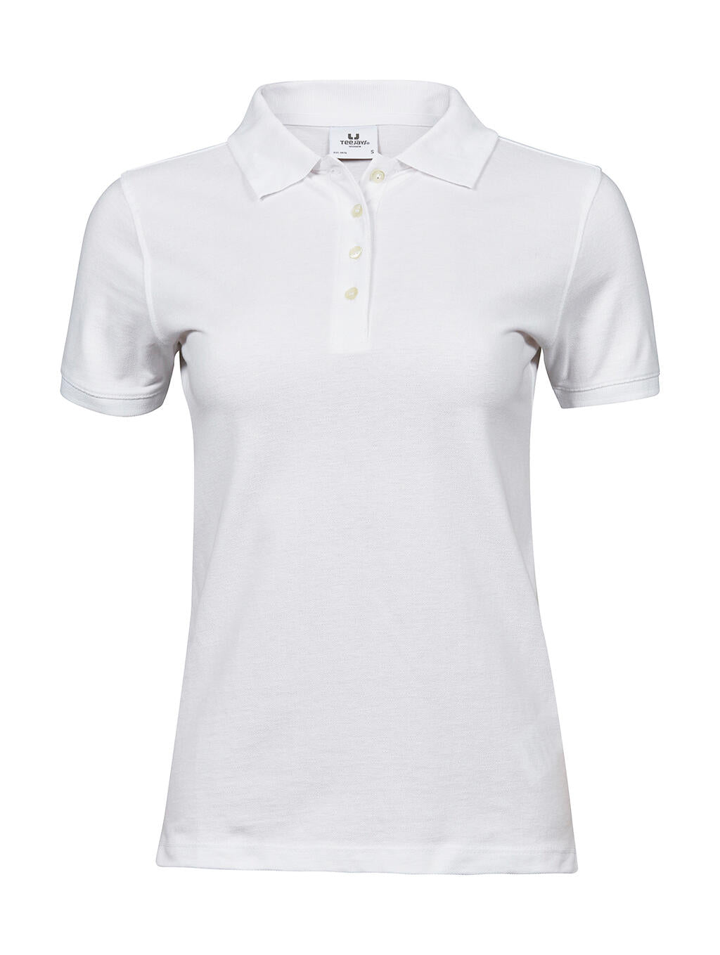  Ladies' Heavy Polo Piqué in Farbe White