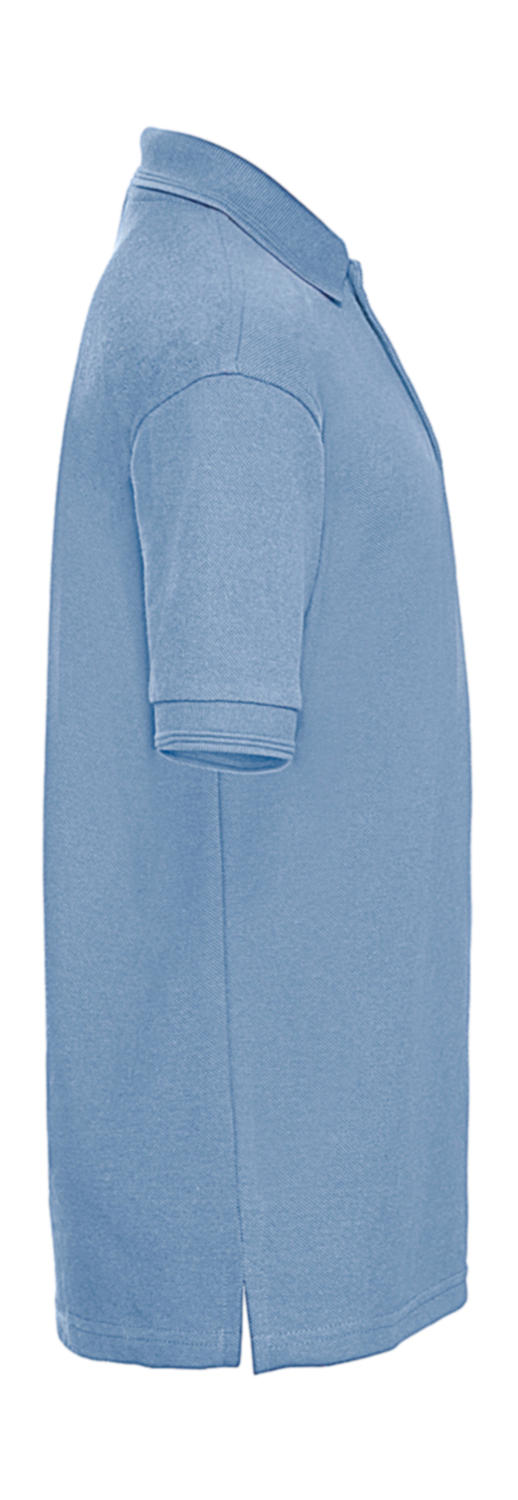  Kids' Hardwearing Polycotton Polo in Farbe White