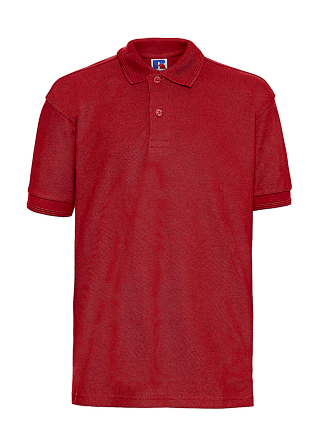  Kids' Hardwearing Polycotton Polo in Farbe Bright Red