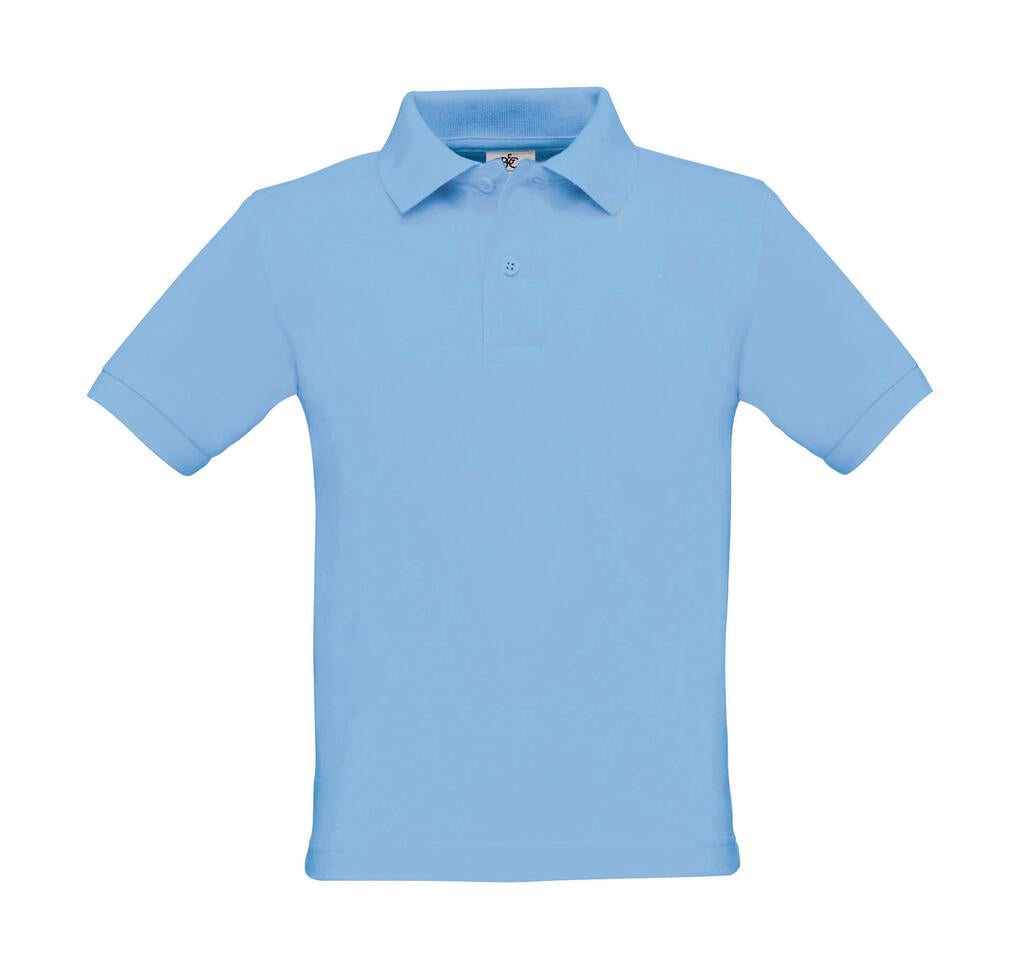  Safran/kids Polo in Farbe Sky Blue