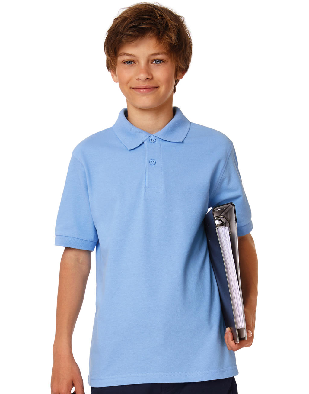  Safran/kids Polo in Farbe White