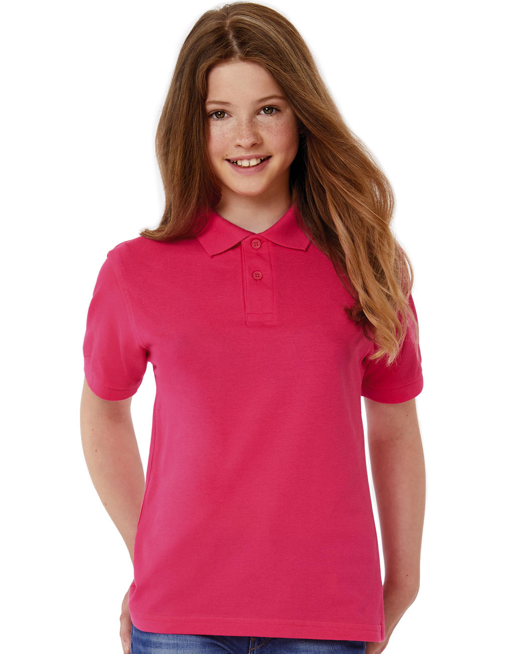  Safran/kids Polo in Farbe White