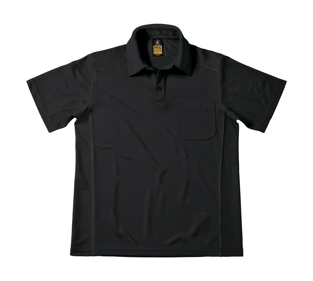  Coolpower Pocket Polo in Farbe Black