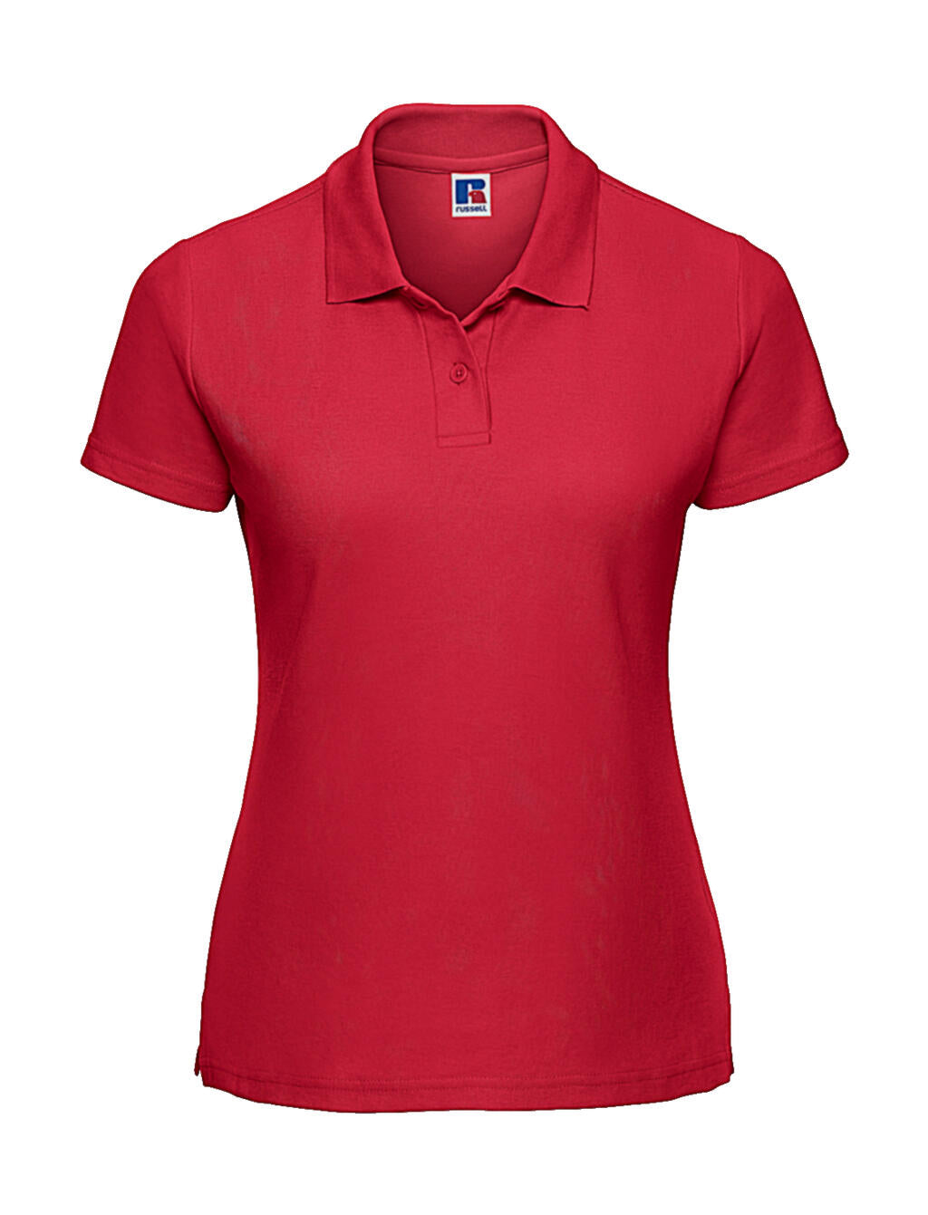  Ladies' Classic Polycotton Polo in Farbe Classic Red