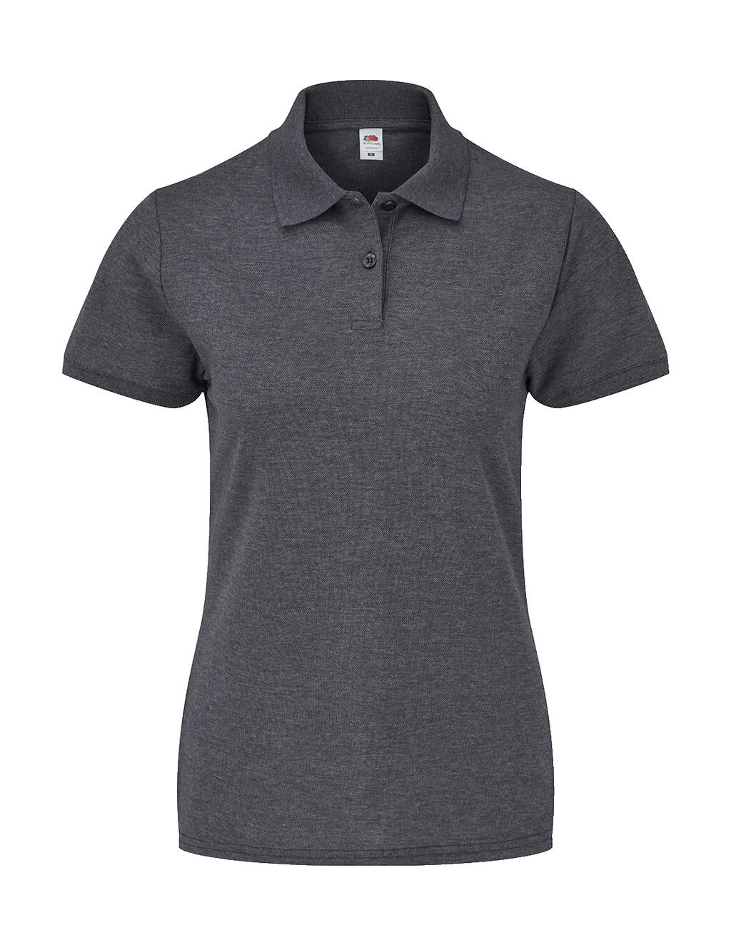 Ladies' 65/35 Polo in Farbe Dark Heather Grey
