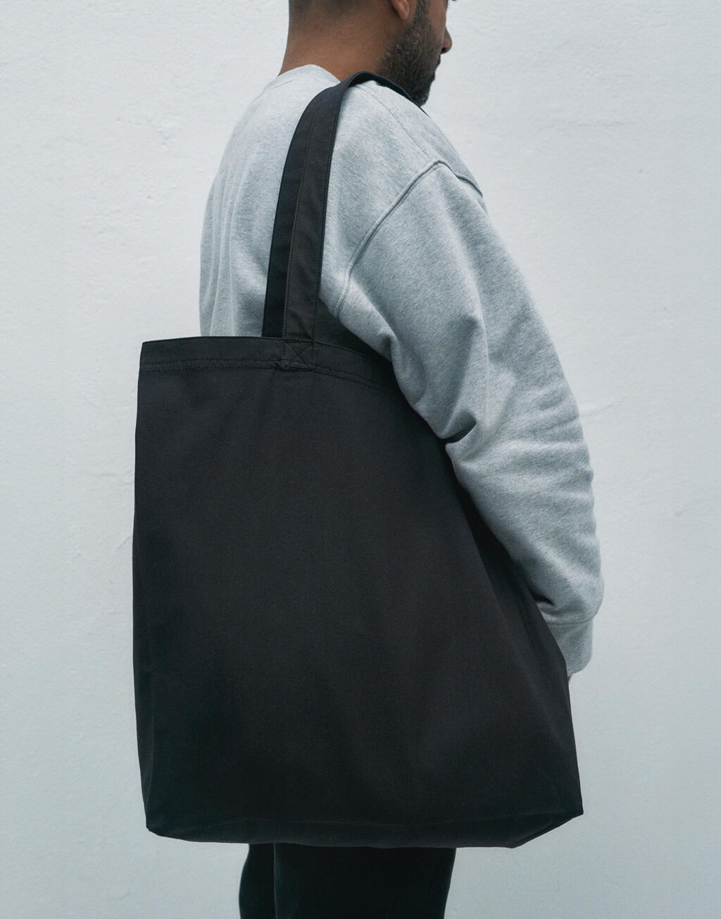 Cotton Canvas Large Tote - ShirtStore