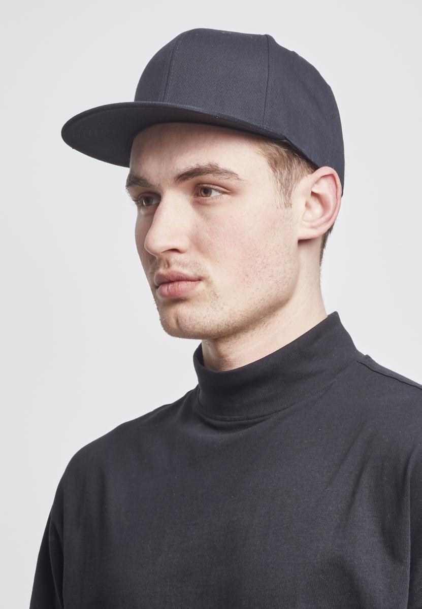  Organic Cotton Snapback in Farbe black