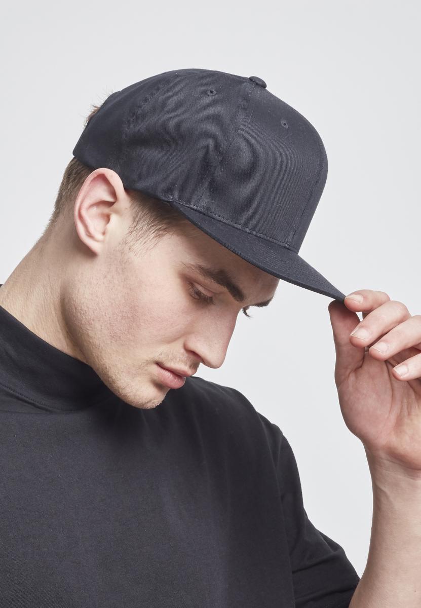  Organic Cotton Snapback in Farbe black