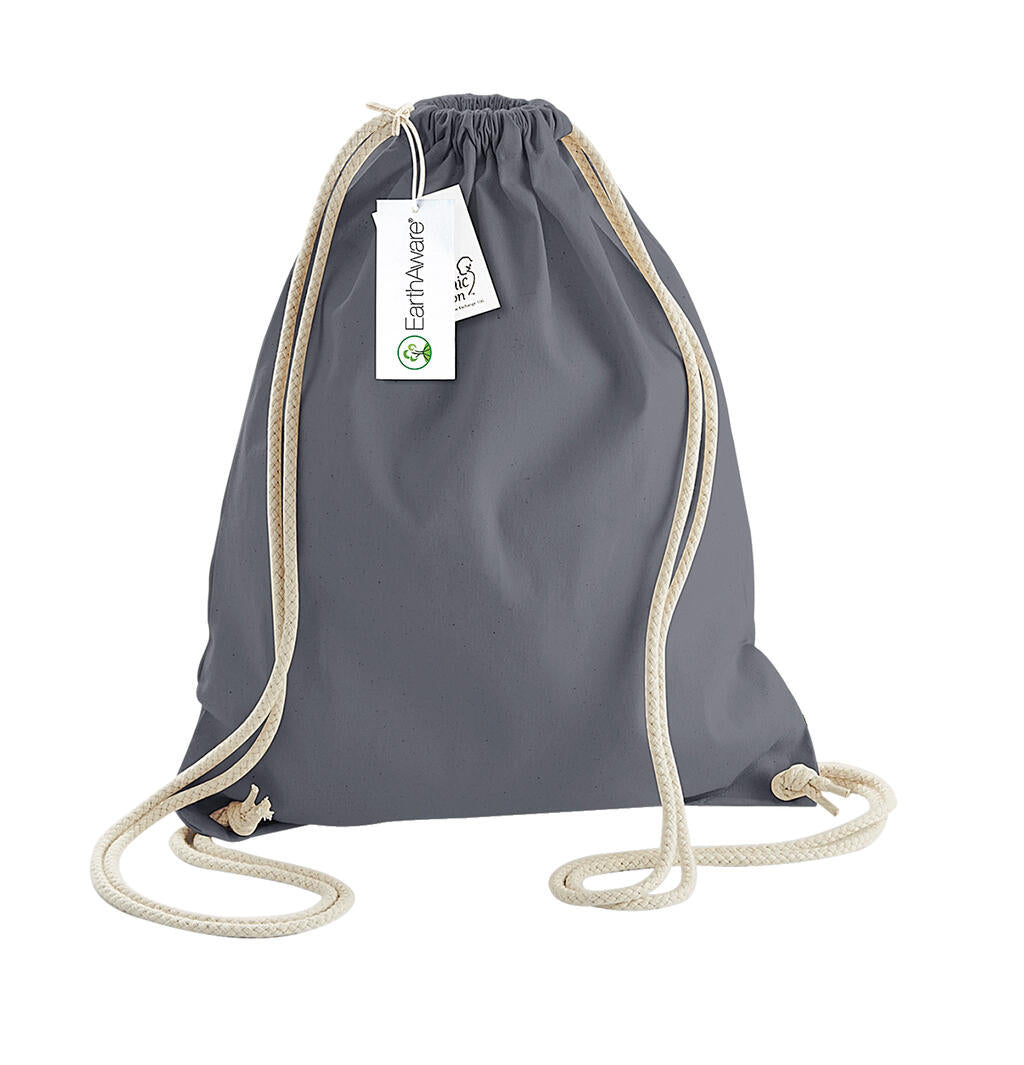  EarthAware™ Organic Gymsac in Farbe Graphite Grey