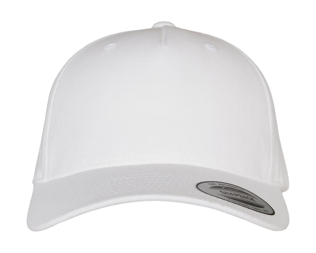 5-Panel Premium Curved Visor Snapback Cap - ShirtStore