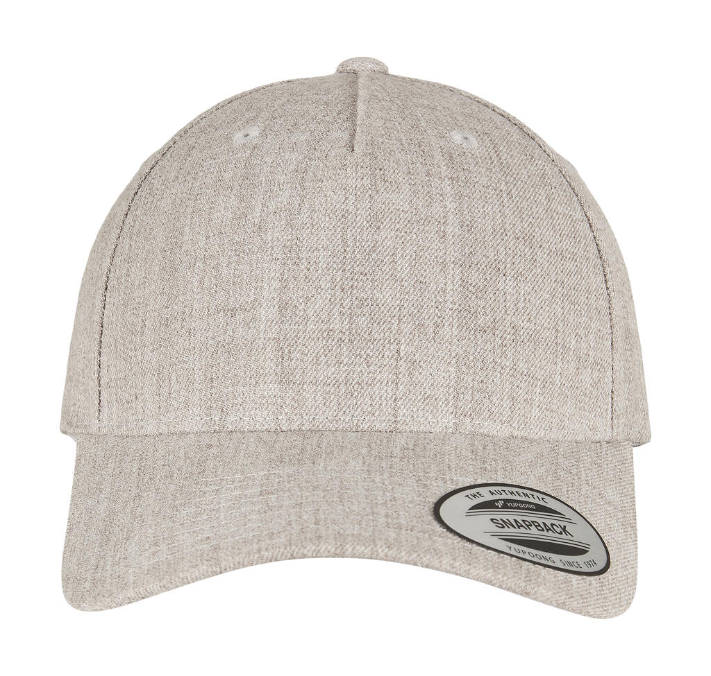 5-Panel Premium Curved Visor Snapback Cap - ShirtStore
