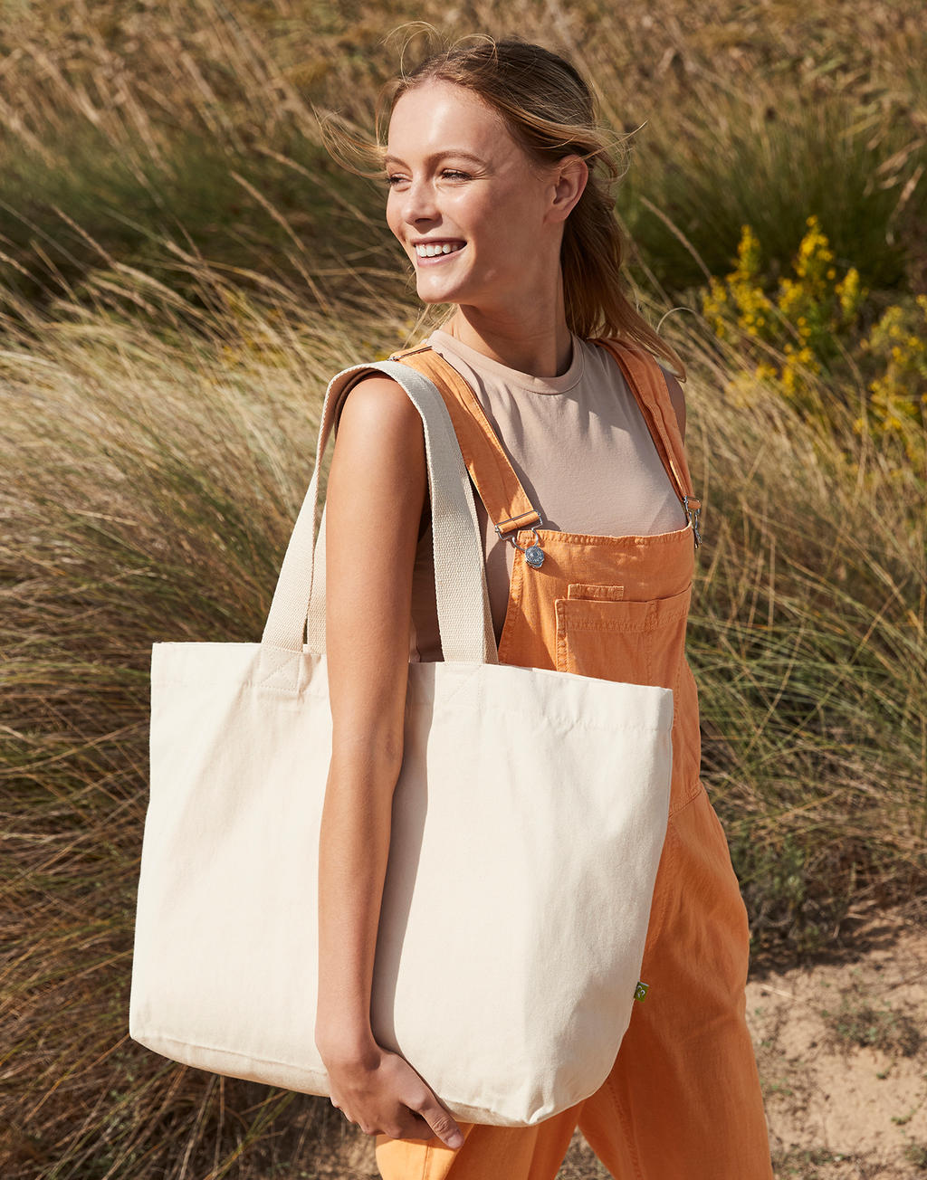  EarthAware™ Organic Marina Tote XL in Farbe Natural