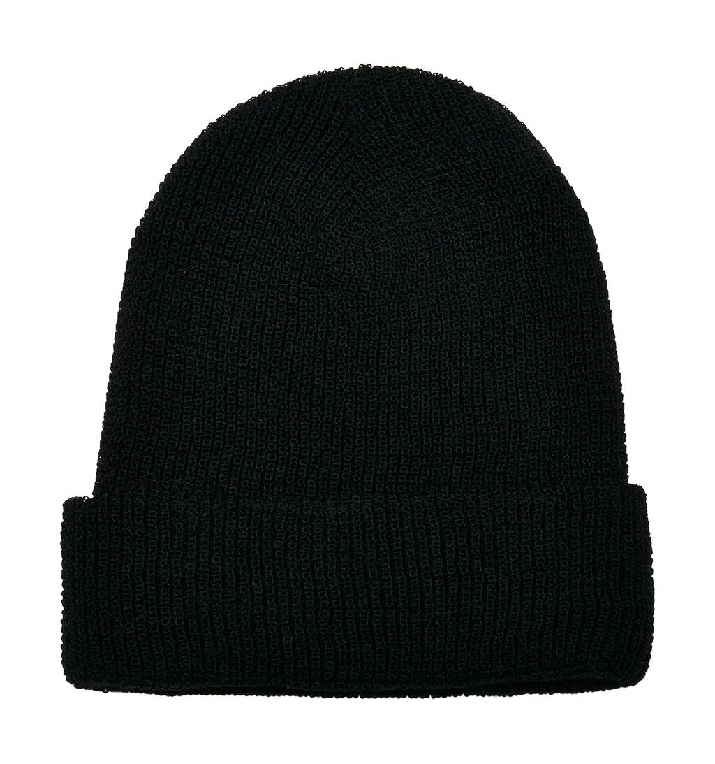 Recycled Yarn Waffle Knit Beanie - ShirtStore