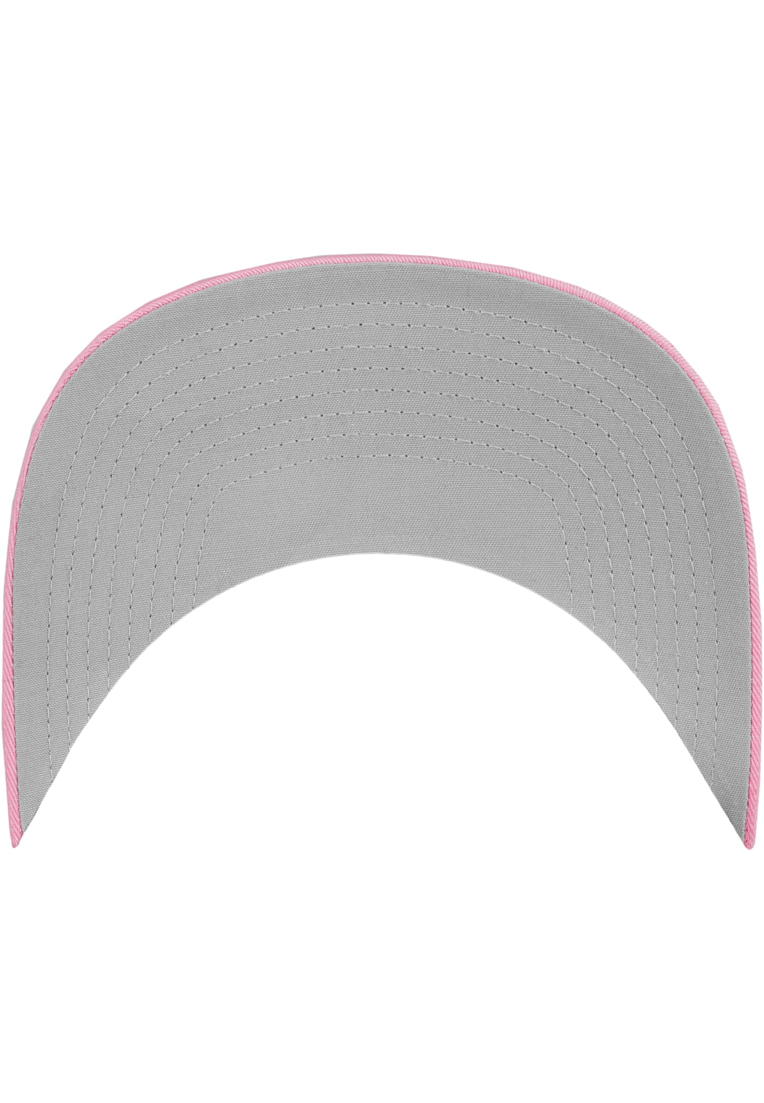  Mesh Trucker 2-Tone Cap in Farbe pink/wht