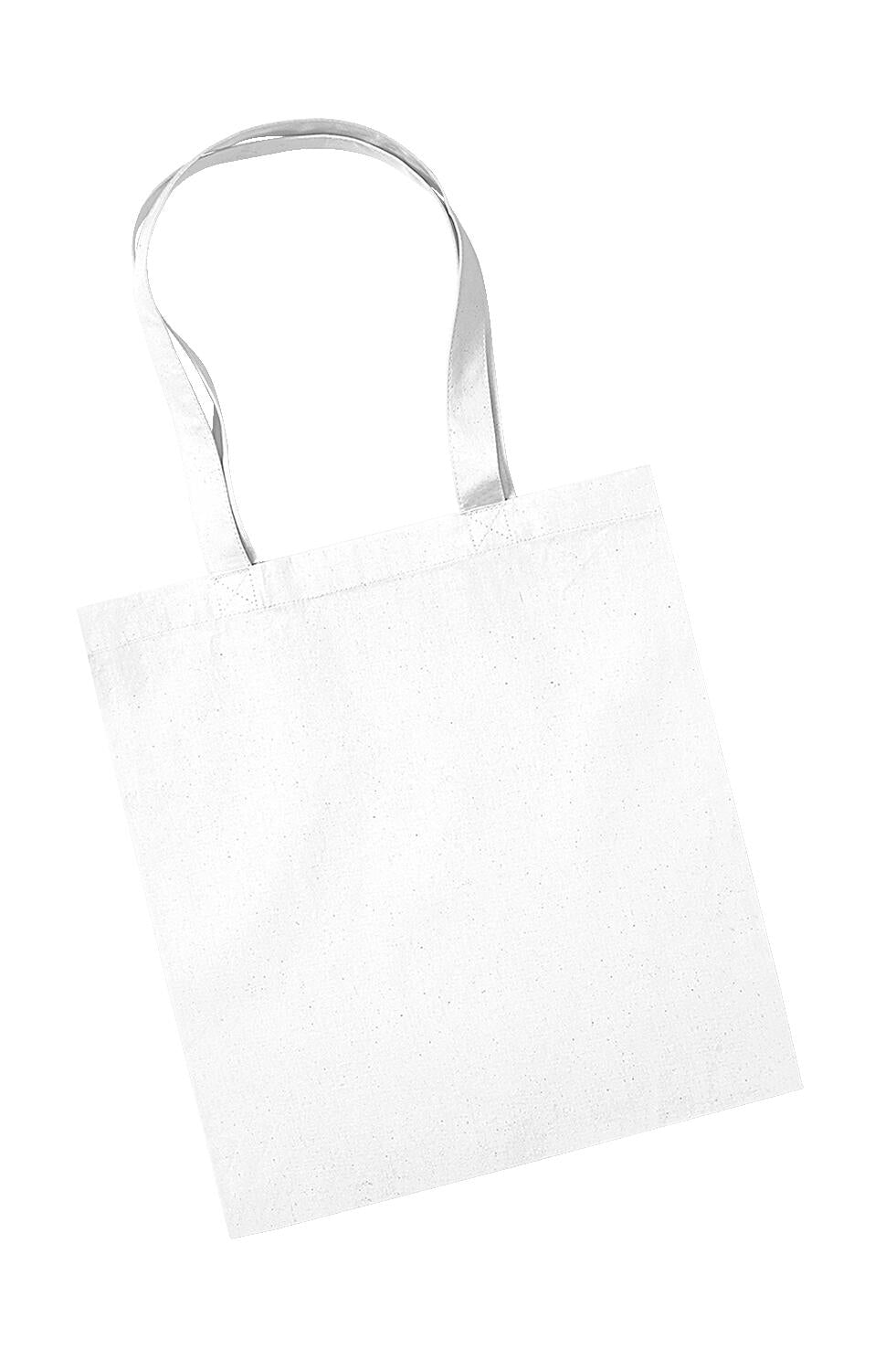  Organic Premium Cotton Tote in Farbe White