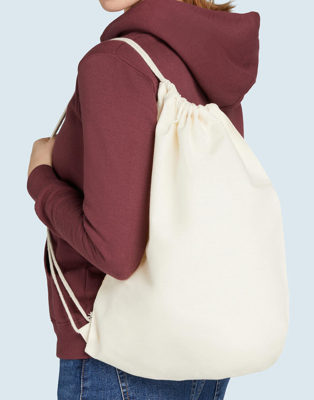 Cotton Backpack Single Drawstring - ShirtStore