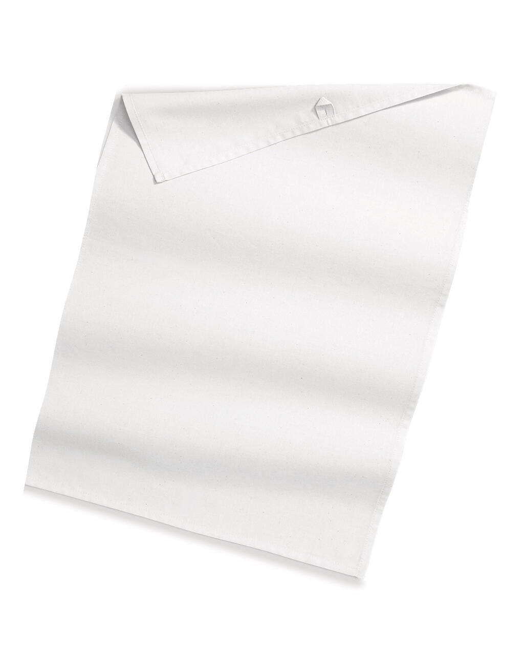  Organic Cotton Tea Towel in Farbe White