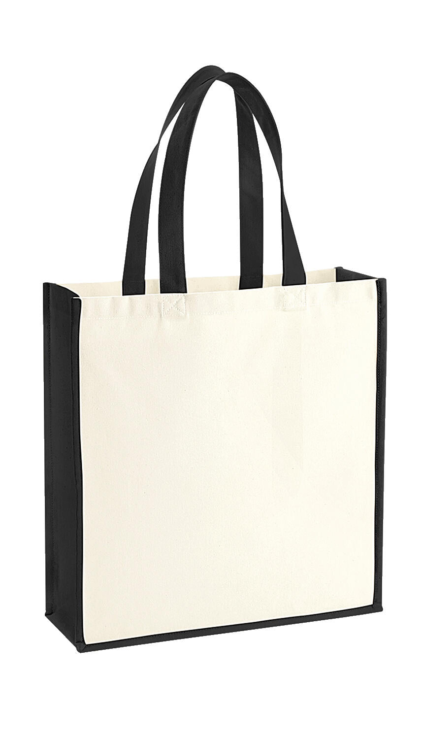  Gallery Canvas Tote in Farbe Natural/Black