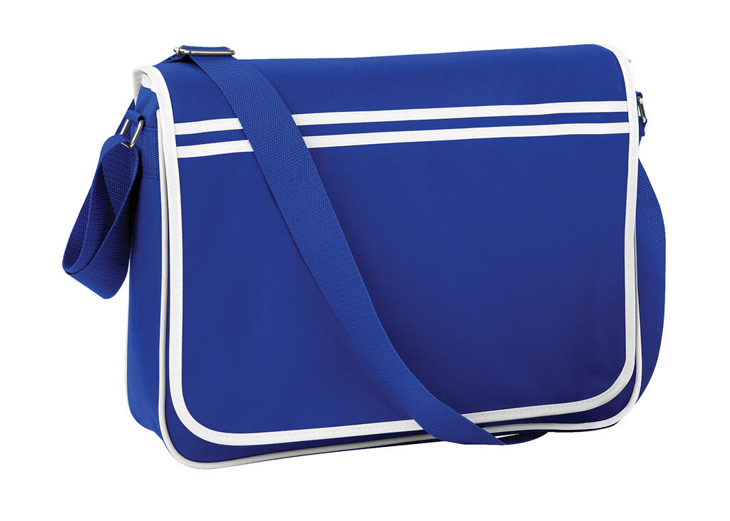  Retro Messenger in Farbe Bright Royal/White