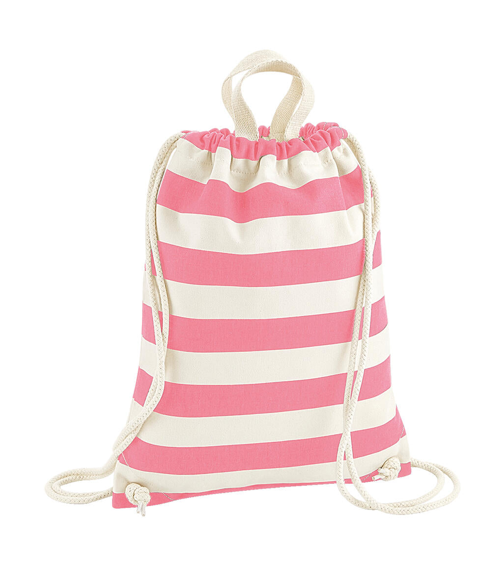  Nautical Gymsac in Farbe Natural/Pink