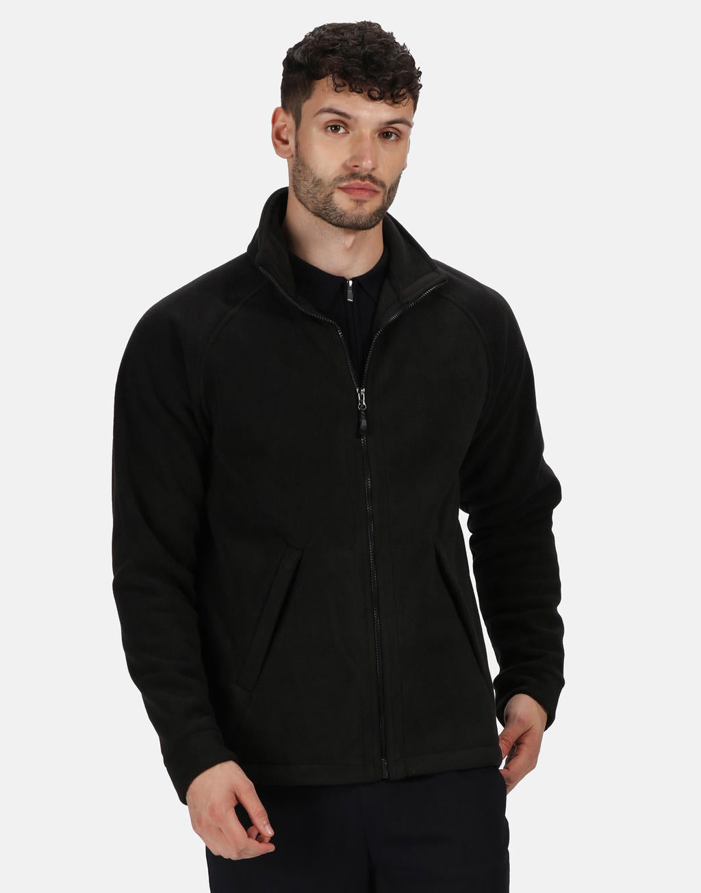  Sigma Fleece Jacket in Farbe Black