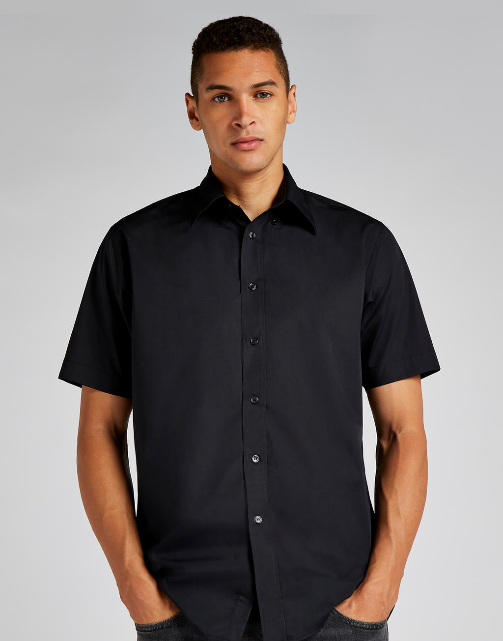  Classic Fit Workforce Shirt in Farbe White