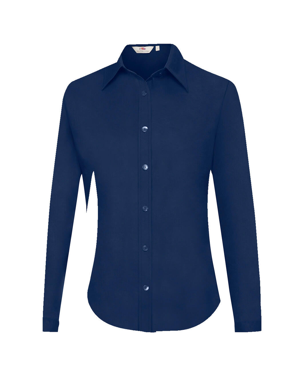  Ladies' Oxford Shirt LS in Farbe Navy