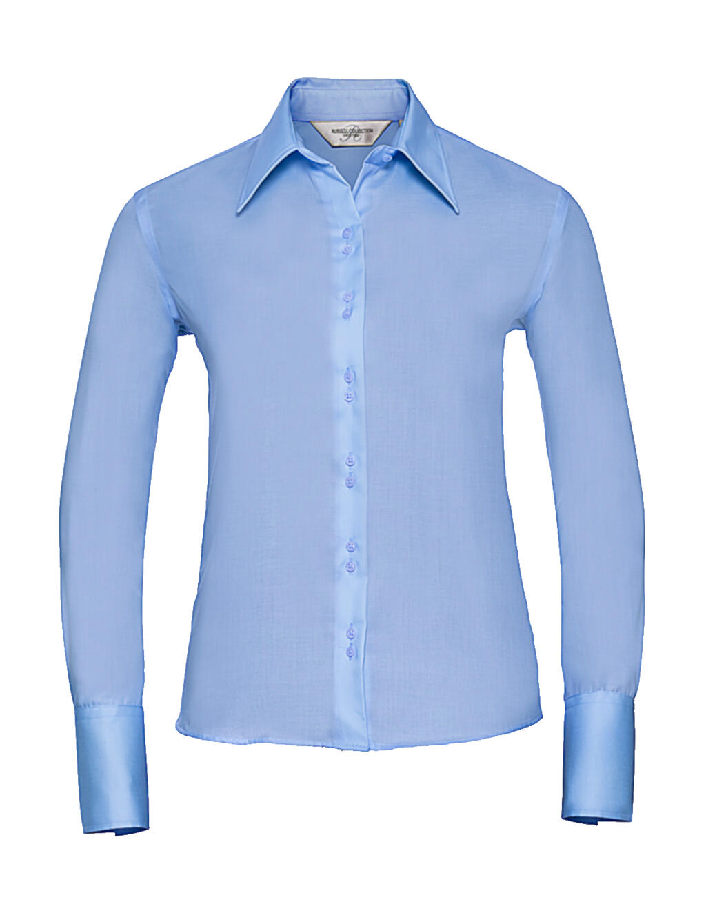  Ladies' Ultimate Non-iron Shirt LS in Farbe Bright Sky