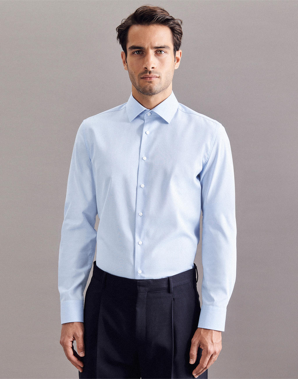  Seidensticker Slim Fit 1/1 Business Kent in Farbe White