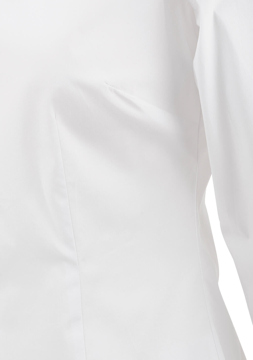  Black Tie SSL/women Poplin Shirt  in Farbe White
