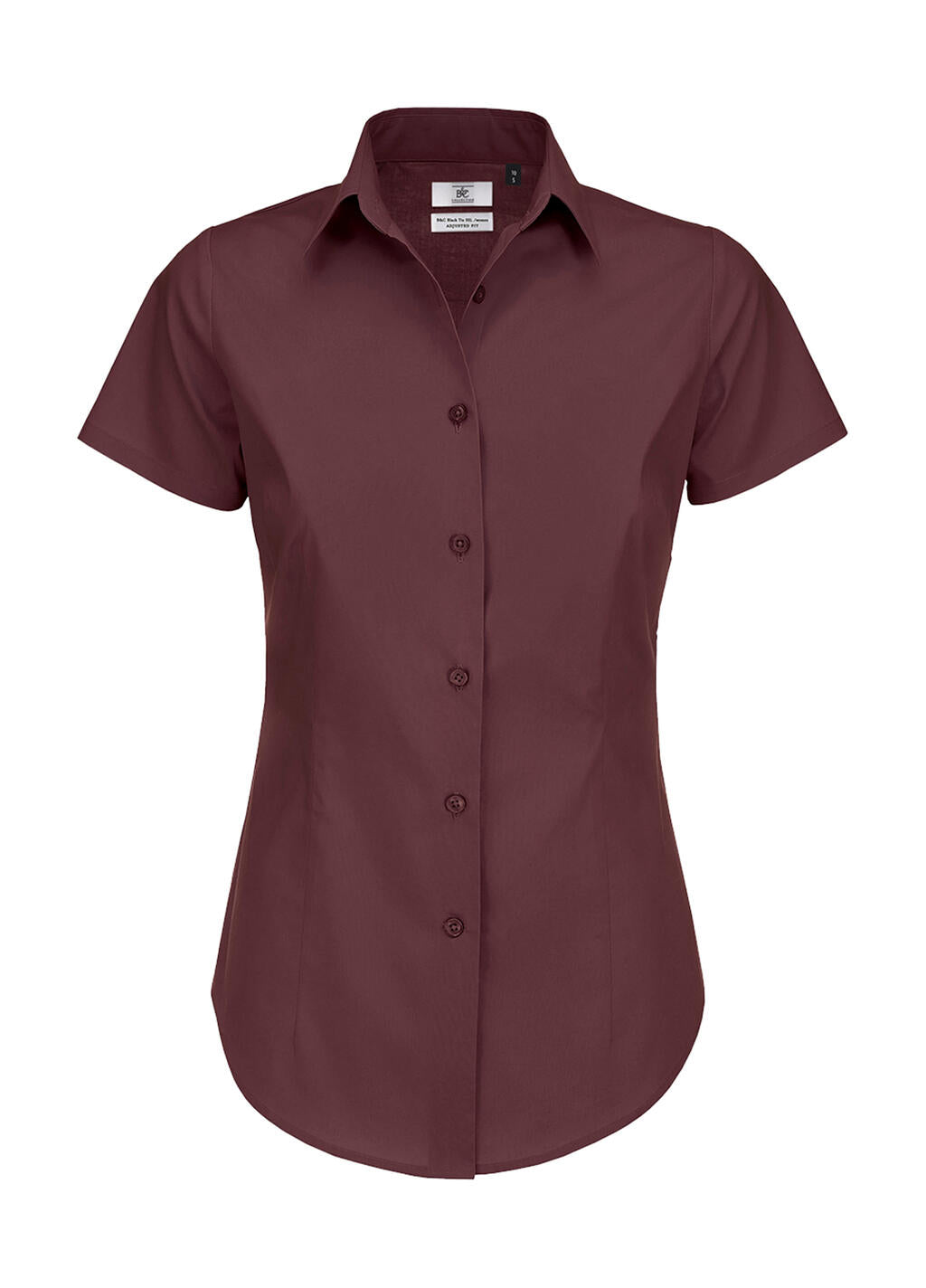  Black Tie SSL/women Poplin Shirt  in Farbe Luxurious Red