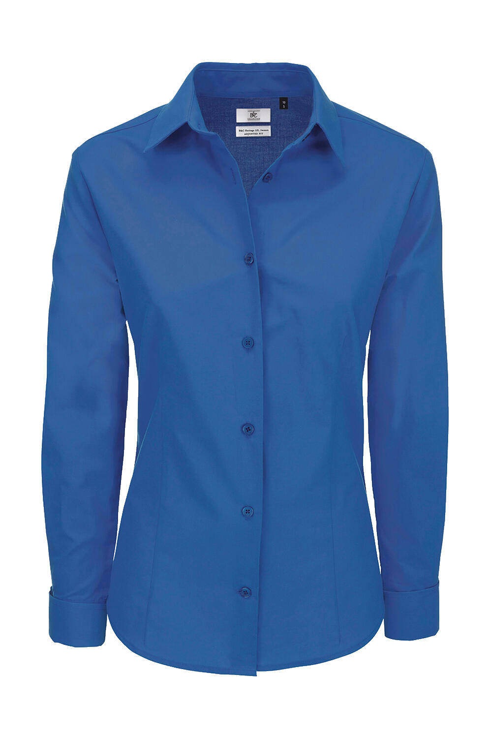  Heritage LSL/women Poplin Shirt in Farbe Blue Chip