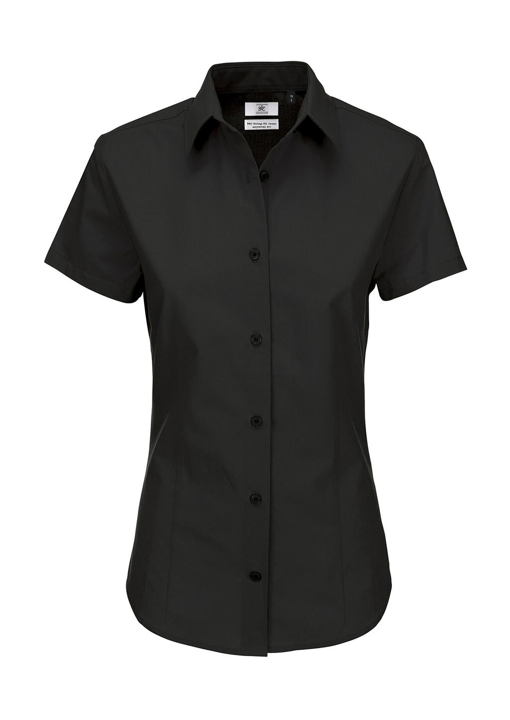  Ladies' Heritage Poplin Shirt - SWP44 in Farbe Black