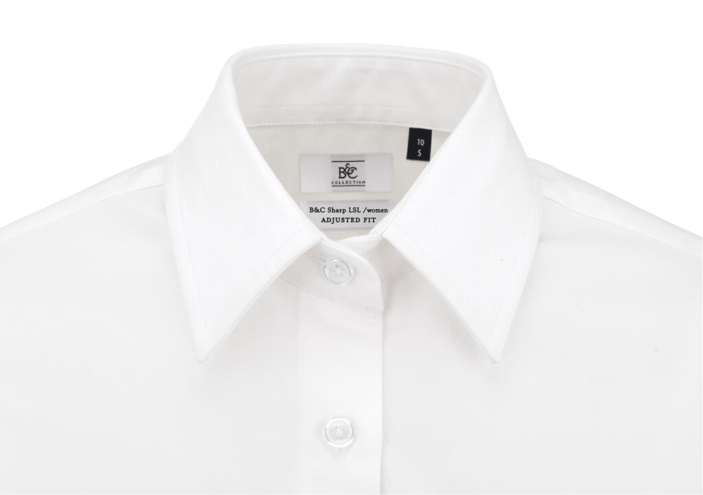  Sharp SSL/women Twill Shirt  in Farbe White