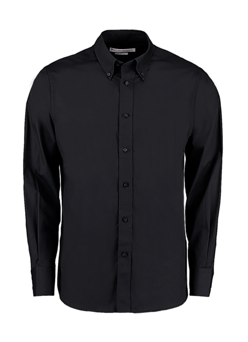  Tailored Fit City Shirt in Farbe Black