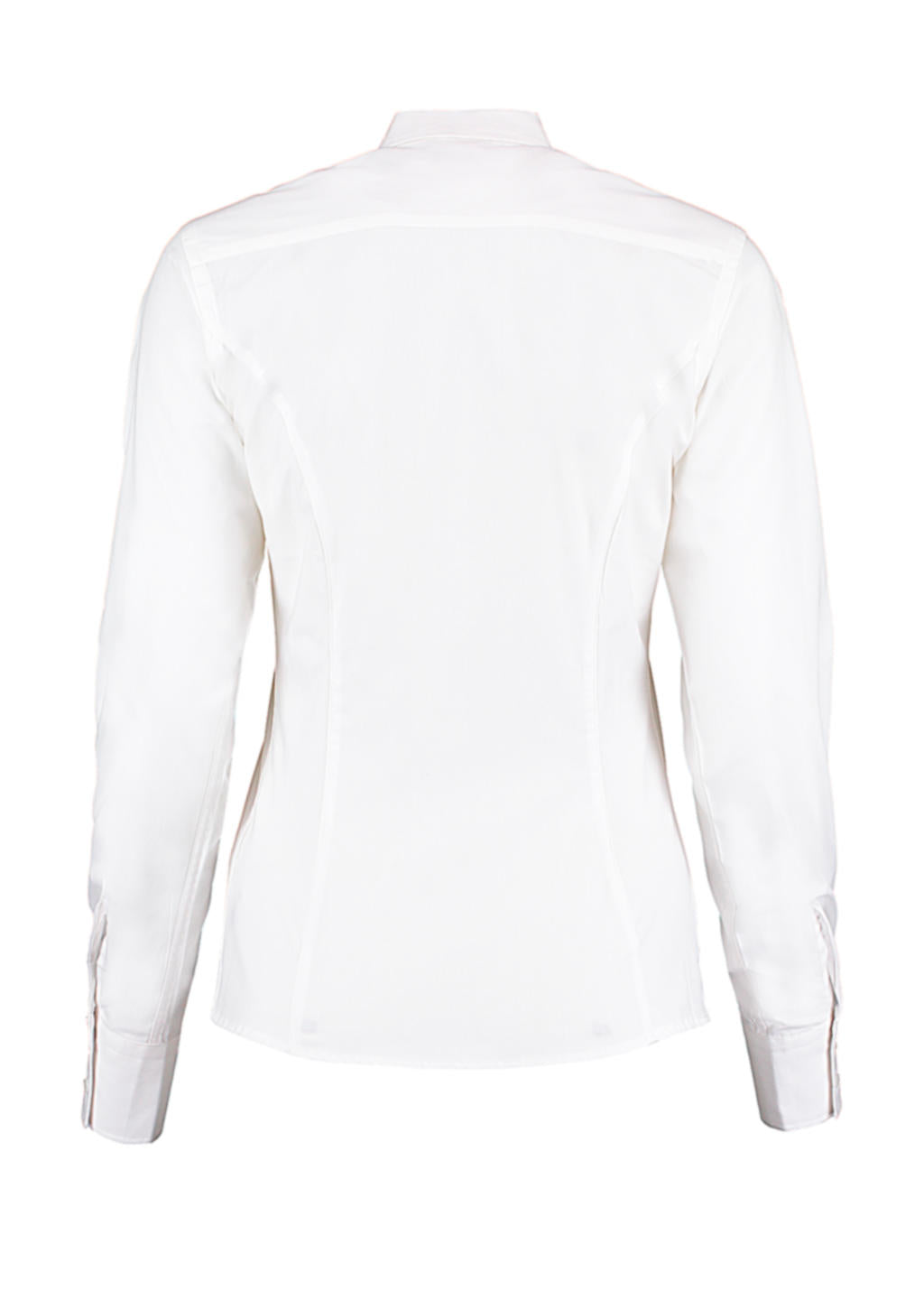  Women's Tailored Fit City Shirt in Farbe White